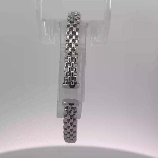 Italian Sterling Silver Bracelet – Timeless Elegance 9.305 gm