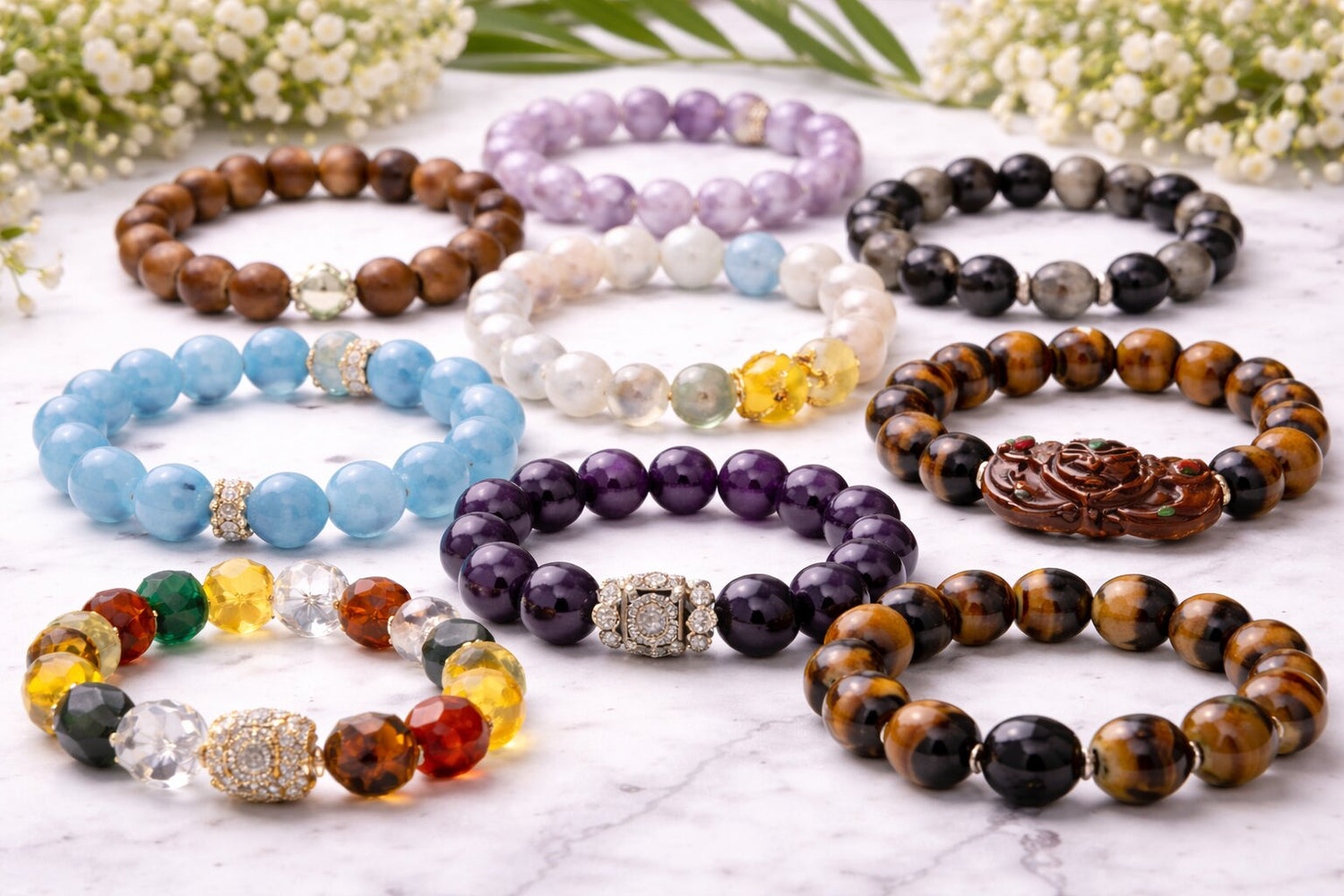Gemstone Bracelet Shop Near Me – Discover Authentic Elegance with Puneet Gems