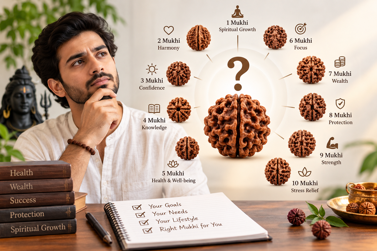 How to Choose Which Mukhi Rudraksha to Wear