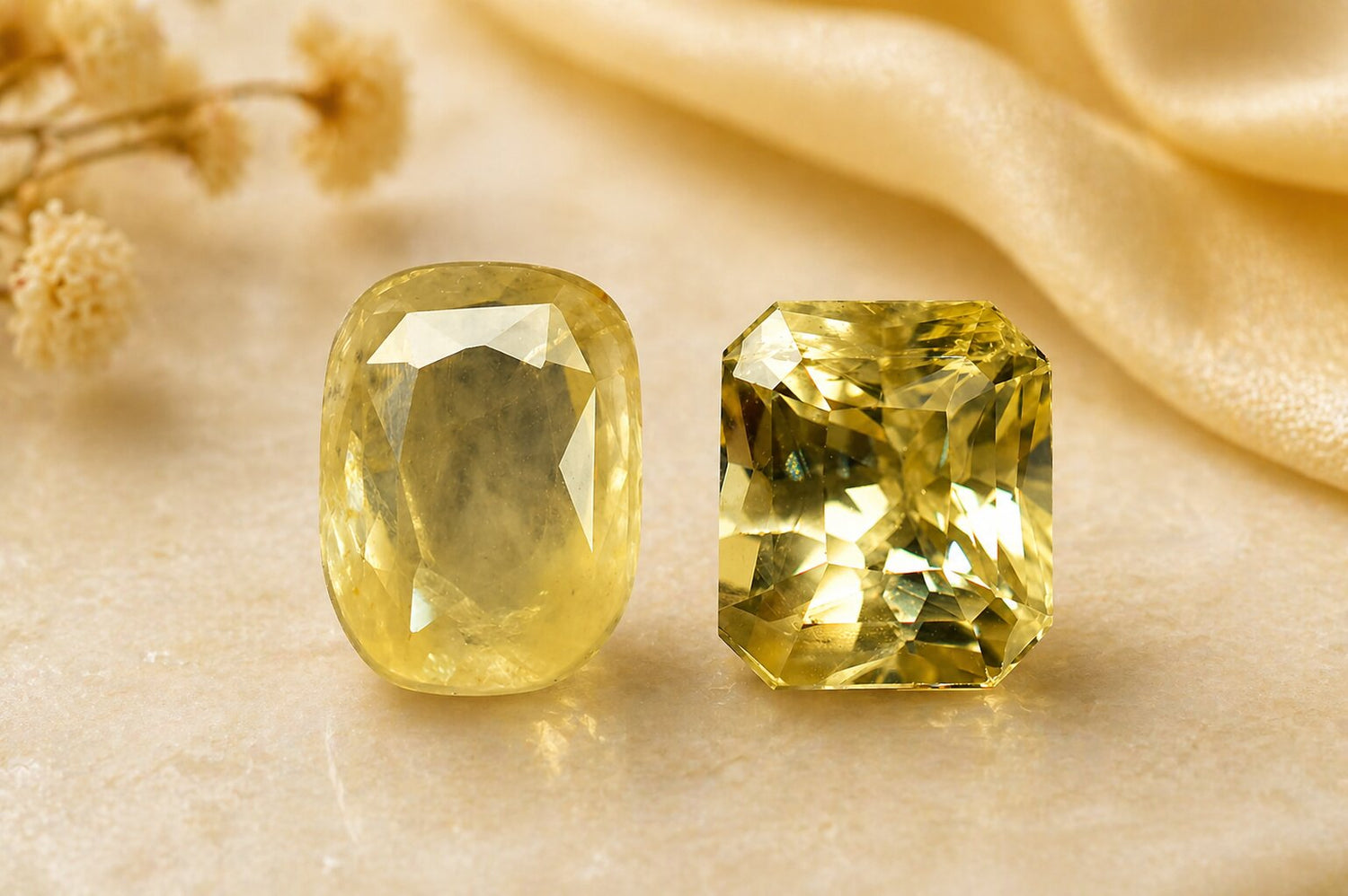 Yellow Sapphire Stone Benefits