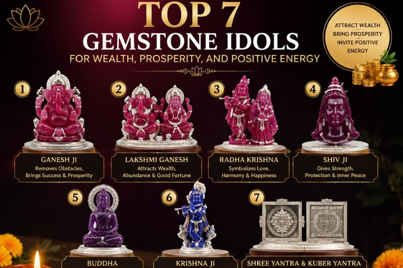 Top 7 Gemstone Idols for Wealth and Good Luck