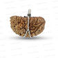 1 Mukhi Rudraksha Trishul Silver Locket