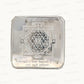 Silver Shree Yantra – Sacred Symbol of Wealth, Harmony & Divine Energy  5.335 gm