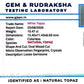 Natural White Topaz 10.47 Ct – Certified Gemstone