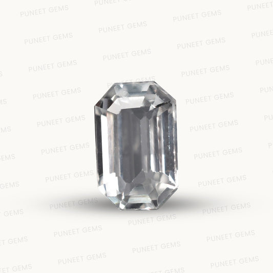 Natural White Sapphire Gemstone Online – Certified, Untreated & Ethically Sourced 1.98 CT