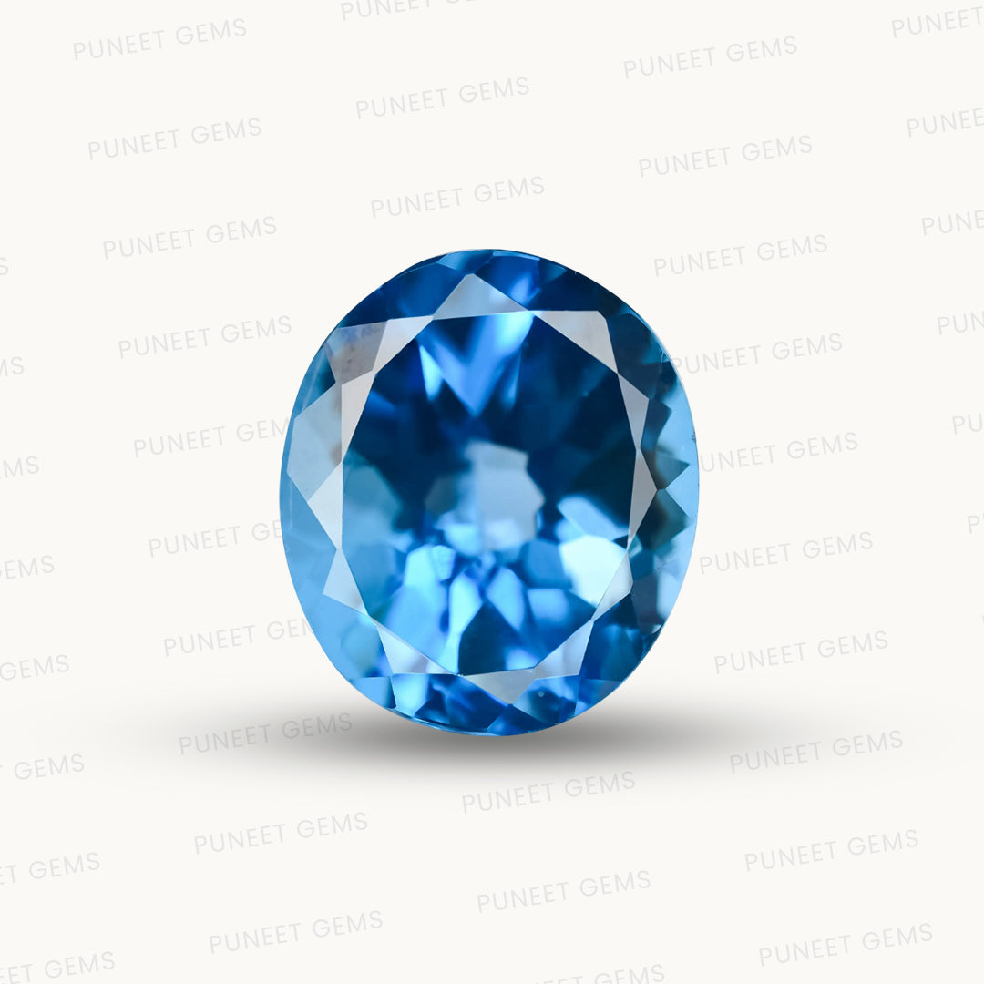 Blue Topaz – The Gemstone of Calm, Clarity & Communication 10.01 CT