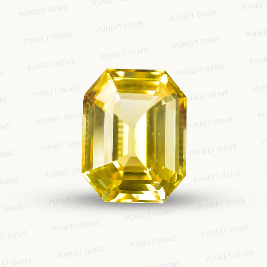 Heat-Treated Yellow Sapphire Gemstones – Radiance, Wisdom & Prosperity 10.02 CT