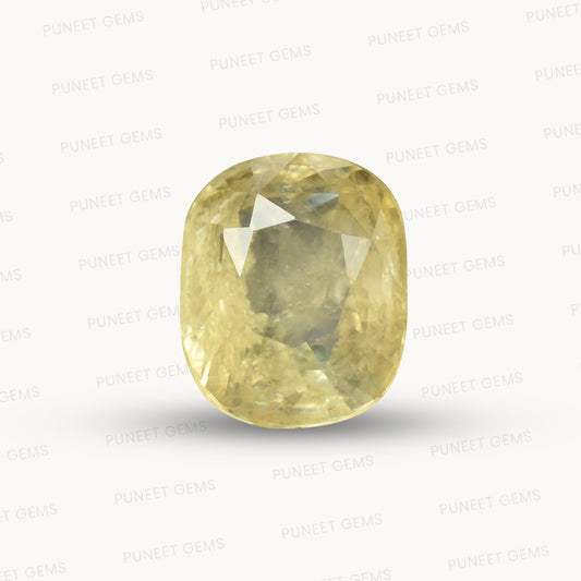 Natural Yellow Sapphire (Pukhraj) – Prosperity, Wisdom & Jupiter’s Blessing 10.09 CT