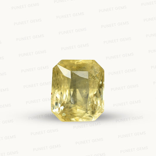 Natural Yellow Sapphire (Pukhraj) – Prosperity, Wisdom & Jupiter’s Blessing 10.15 CT