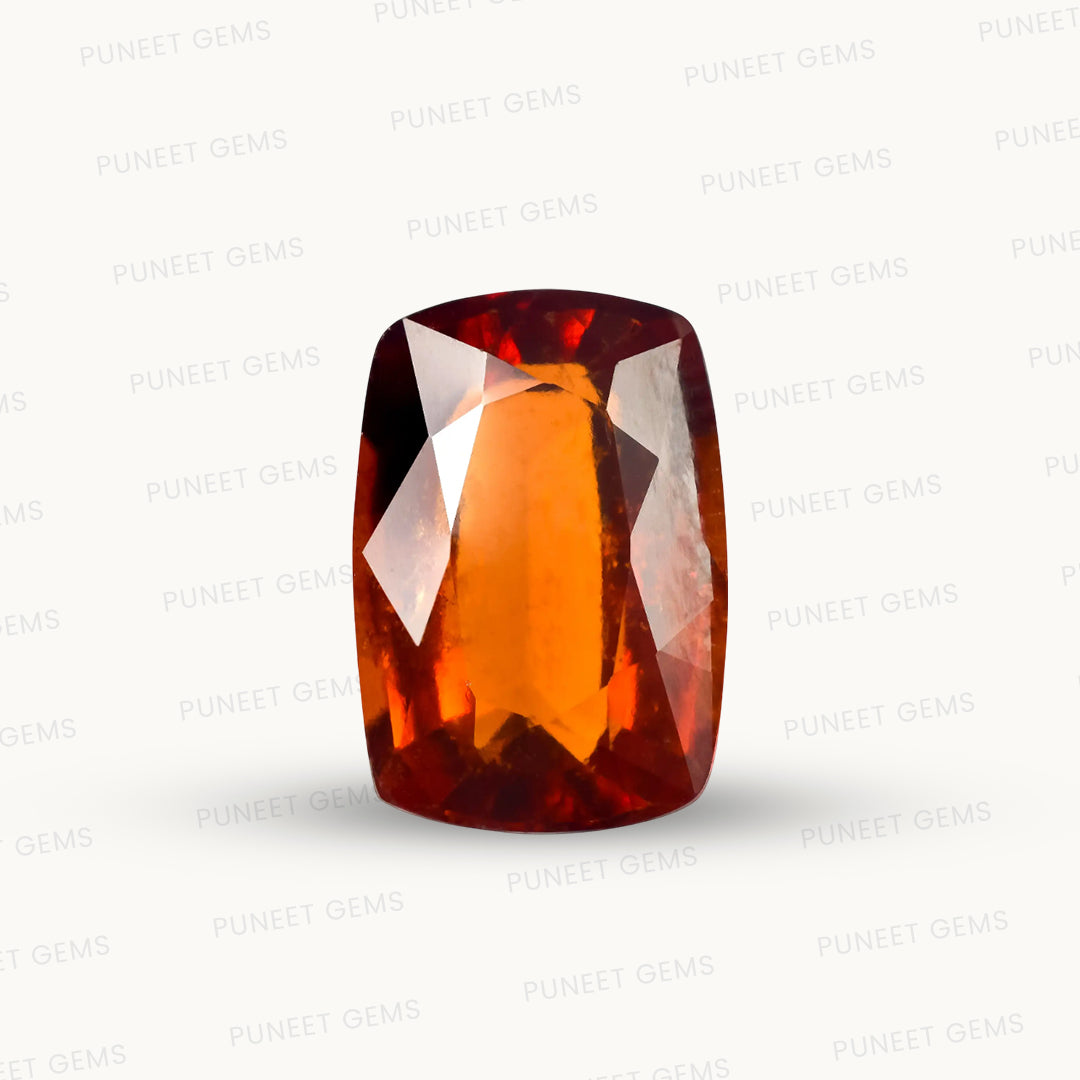 Siloni Gomed Gemstone – Natural Hessonite for Rahu Protection & Success 10.25 CT