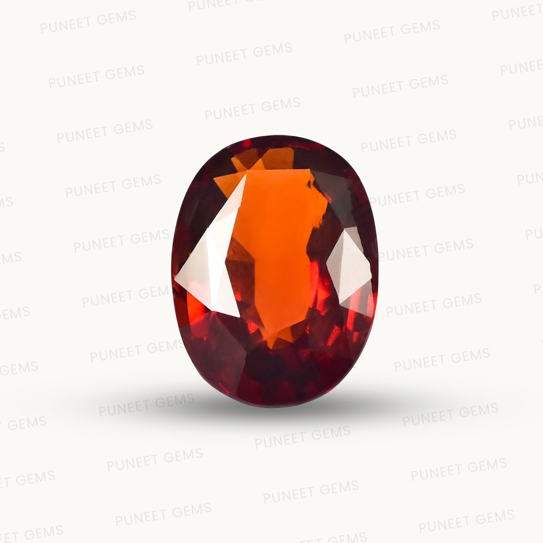 Siloni Gomed Gemstone – Natural Hessonite for Rahu Protection & Success 10.29 CT