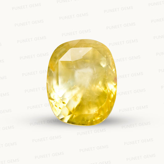 Natural Yellow Sapphire (Pukhraj) – Prosperity, Wisdom & Jupiter’s Blessing 10.34 CT