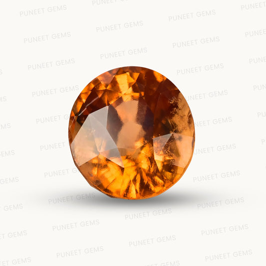 Siloni Gomed Gemstone – Natural Hessonite for Rahu Protection & Success  10.39 CT