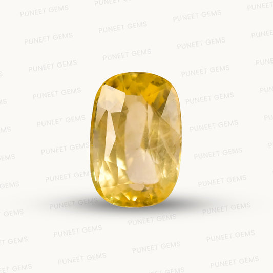 Natural Yellow Sapphire (Pukhraj) – Prosperity, Wisdom & Jupiter’s Blessing 10.42 CT