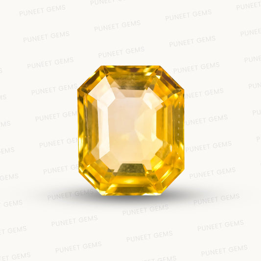 Natural Yellow Sapphire (Pukhraj) – Prosperity, Wisdom & Jupiter’s Blessing 10.50 CT