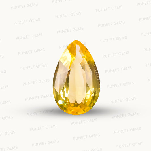 Natural Yellow Sapphire (Pukhraj) – Prosperity, Wisdom & Jupiter’s Blessing 10.61 CT
