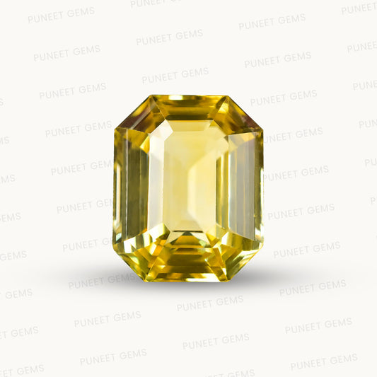 Natural Yellow Sapphire (Pukhraj) – Prosperity, Wisdom & Jupiter’s Blessing 11.25 CT