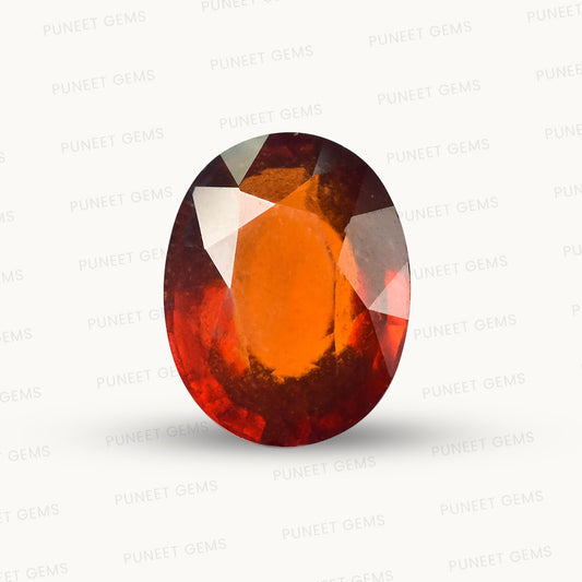 Siloni Gomed Gemstone – Natural Hessonite for Rahu Protection & Success 11.35 CT