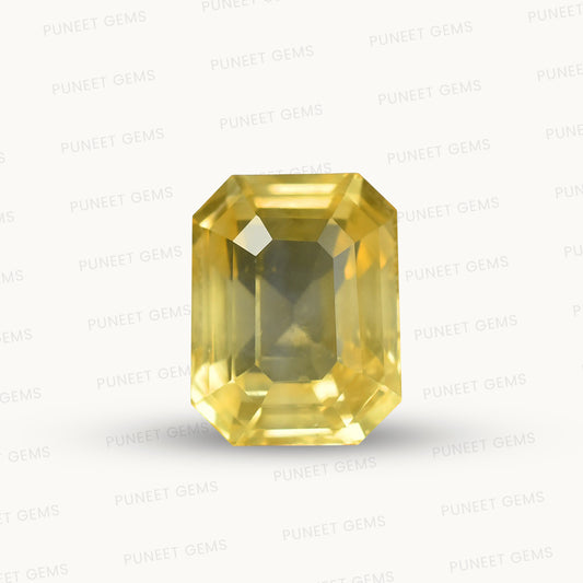 Natural Yellow Sapphire (Pukhraj) – Prosperity, Wisdom & Jupiter’s Blessing 11.47 CT