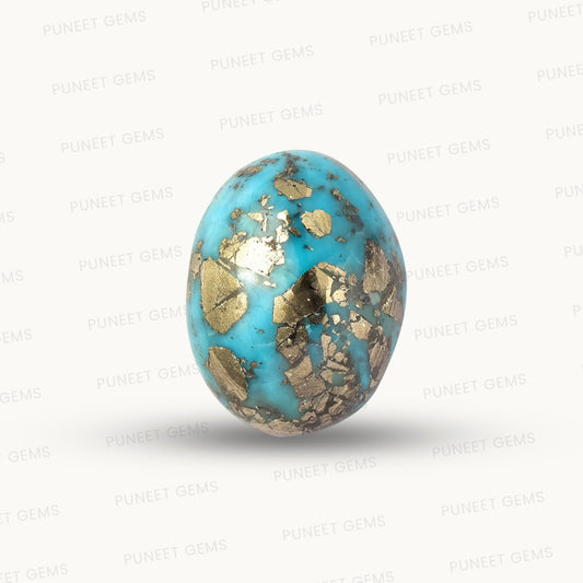Firoza (Turquoise) Gemstone – The Stone of Protection & Positivity 11.52 CT