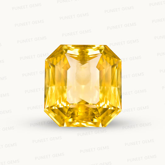 Natural Yellow Sapphire (Pukhraj) – Prosperity, Wisdom & Jupiter’s Blessing 11.54 CT