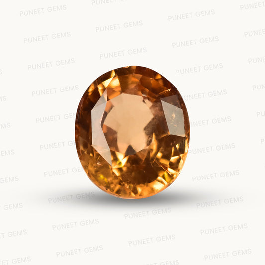 Siloni Gomed Gemstone – Natural Hessonite for Rahu Protection & Success 11.86 CT