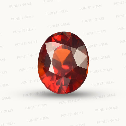 Siloni Gomed Gemstone – Natural Hessonite for Rahu Protection & Success 13.52 CT