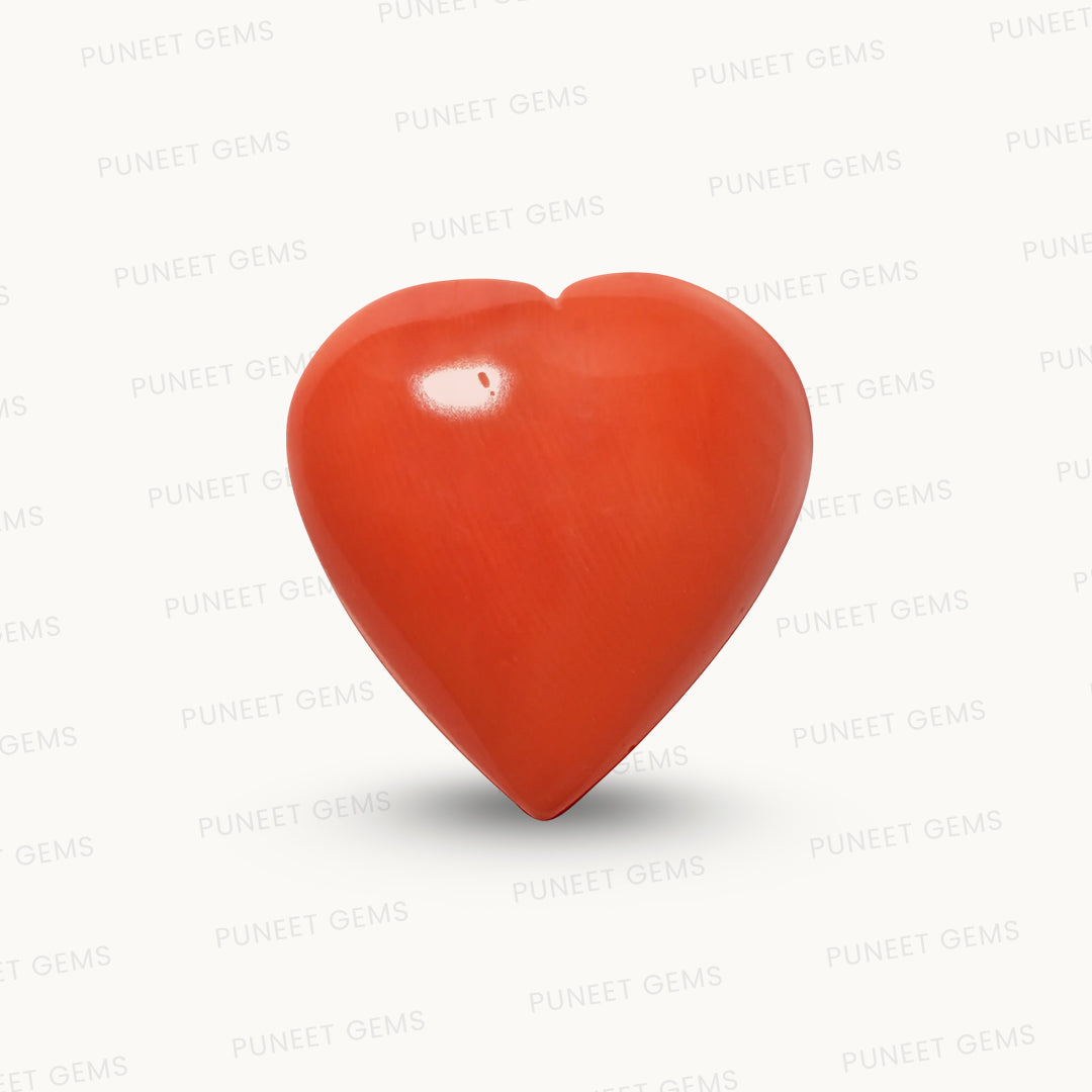 Natural Heart Coral – The Gem of Strength, Vitality & Protection 13.87 CT