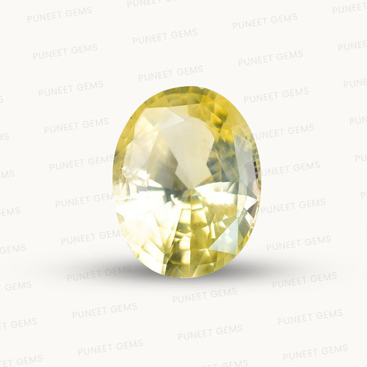Natural Yellow Sapphire (Pukhraj) – Prosperity, Wisdom & Jupiter’s Blessing 17.09 CT