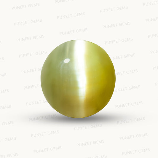 Natural Cat’s Eye Gemstone (Lehsunia) – Protection, Intuition & Ketu’s Power 17.28 CT