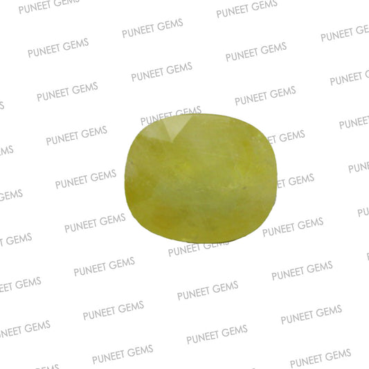 Natural Yellow Sapphire (Thailand) – Prosperity, Wisdom & Jupiter’s Blessing 7.60 CT