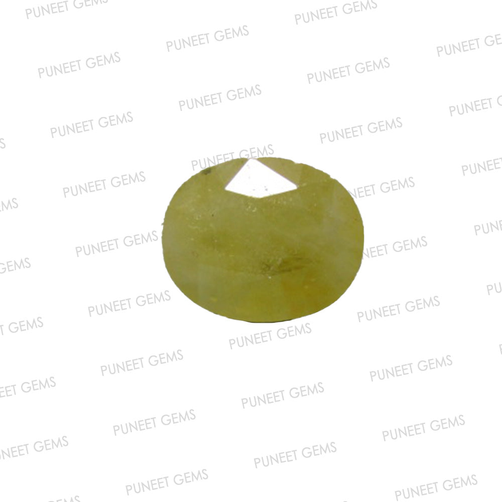Natural Yellow Sapphire (Thailand) – Prosperity, Wisdom & Jupiter’s Blessing 4.35 CT