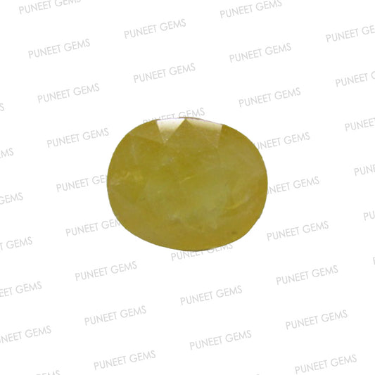 Natural Yellow Sapphire (Thailand) – Prosperity, Wisdom & Jupiter’s Blessing 5.97 CT