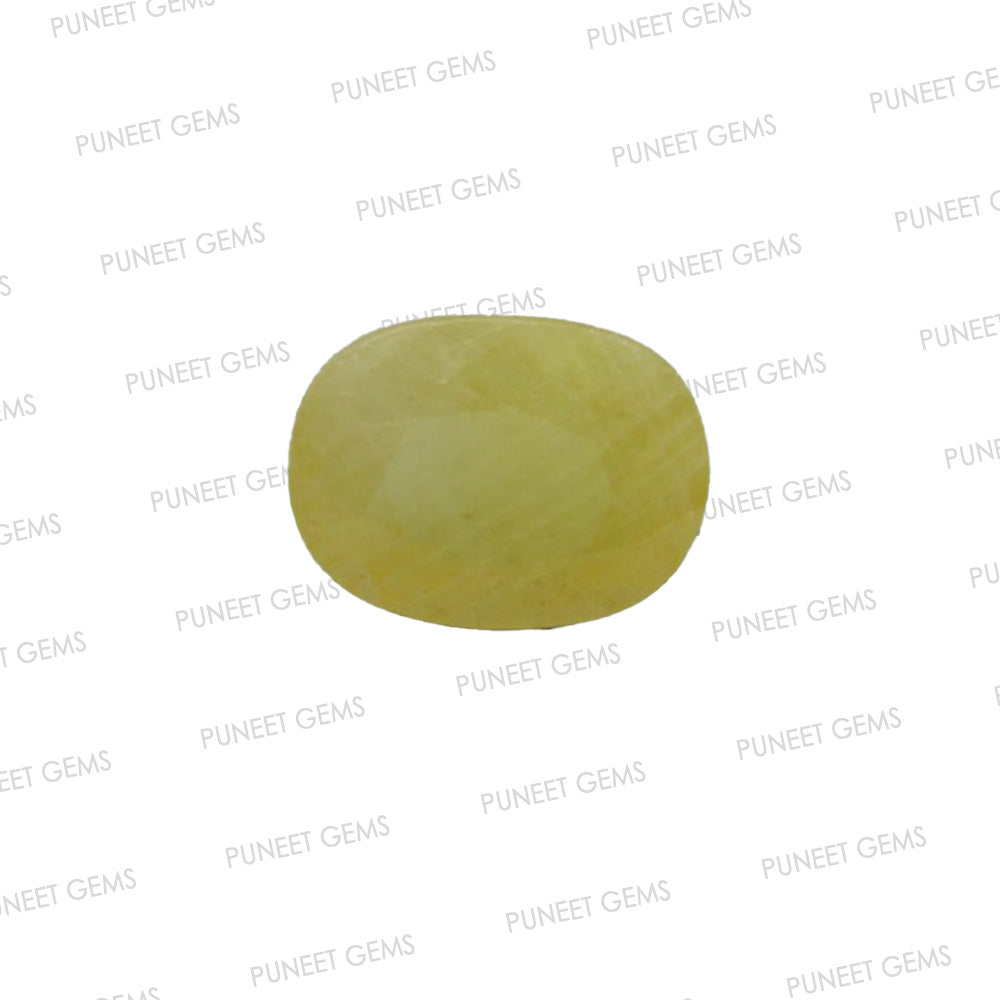 Natural Yellow Sapphire (Thailand) – Prosperity, Wisdom & Jupiter’s Blessing 7.15 CT