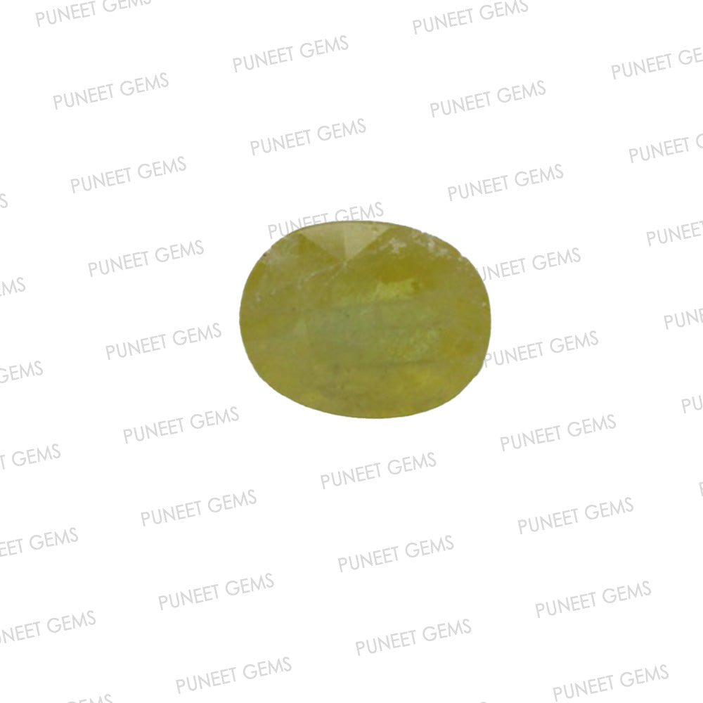 Natural Yellow Sapphire (Thailand) – Prosperity, Wisdom & Jupiter’s Blessing 4.58 CT