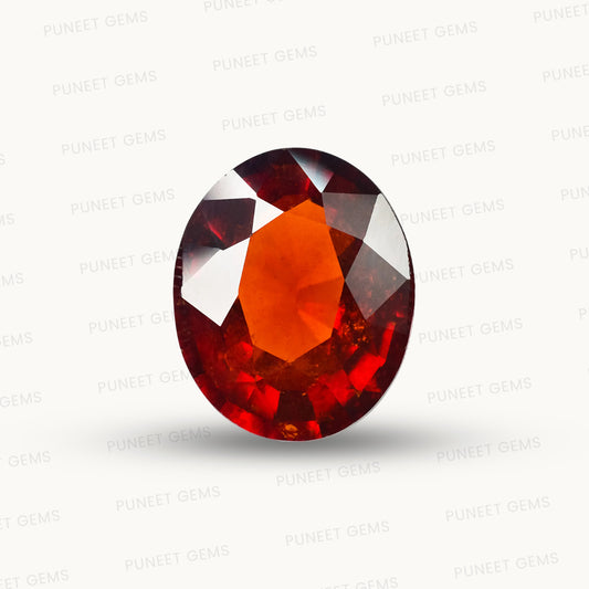 Siloni Gomed Gemstone – Natural Hessonite for Rahu Protection & Success 18.39 CT