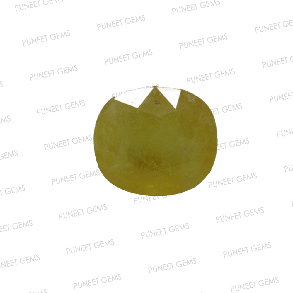 Natural Yellow Sapphire (Thailand) – Prosperity, Wisdom & Jupiter’s Blessing 7.91 CT
