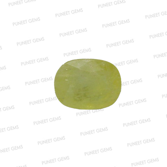 Natural Yellow Sapphire (Thailand) – Prosperity, Wisdom & Jupiter’s Blessing 4.92 CT