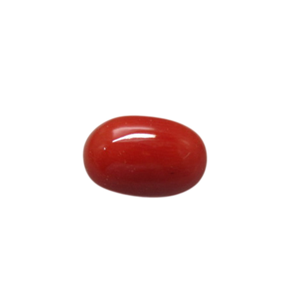 Natural Red Coral (Moonga) – Italy Origin – Certified & Untreated Gemstone for Mars Energy 4.01 CT