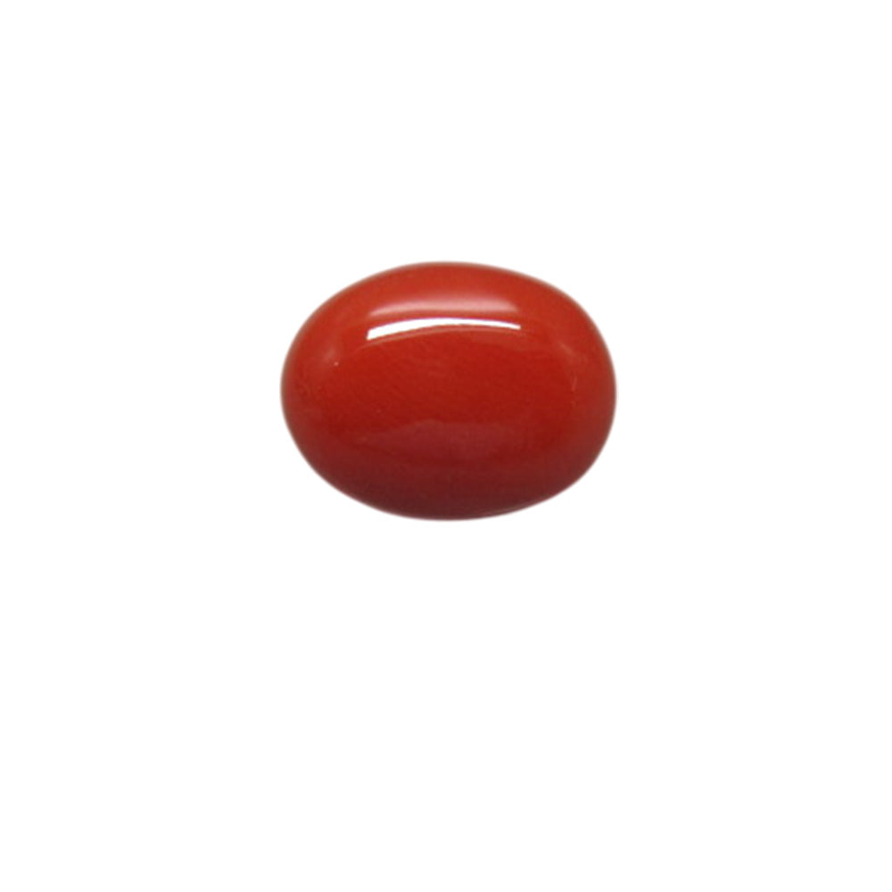 Natural Red Coral (Moonga) – Italy Origin – Certified & Untreated Gemstone for Mars Energy 4.56 CT