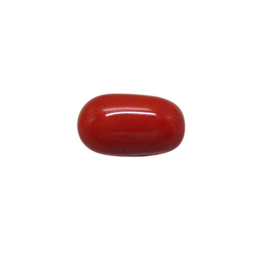 Natural Red Coral (Moonga) – Italy Origin – Certified & Untreated Gemstone for Mars Energy 3.97 CT