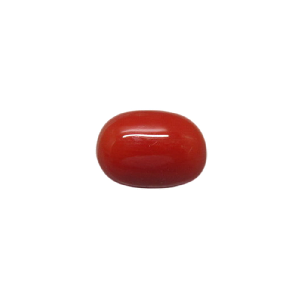 Natural Red Coral (Moonga) – Italy Origin – Certified & Untreated Gemstone for Mars Energy 4.16 CT