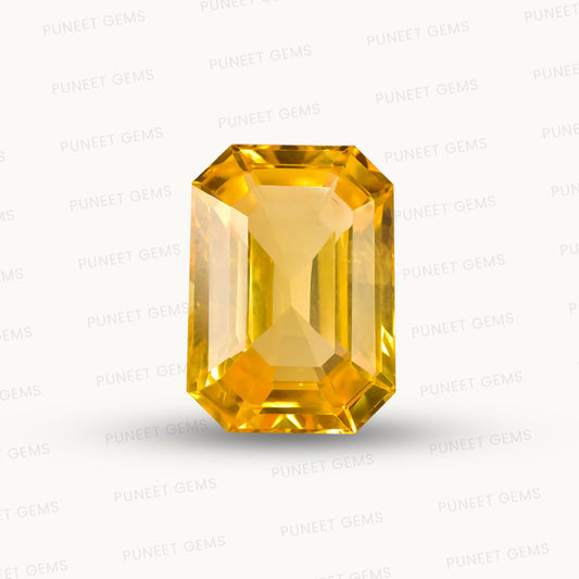 Natural Yellow Sapphire (Pukhraj) – Prosperity, Wisdom & Jupiter’s Blessing 19.35 CT