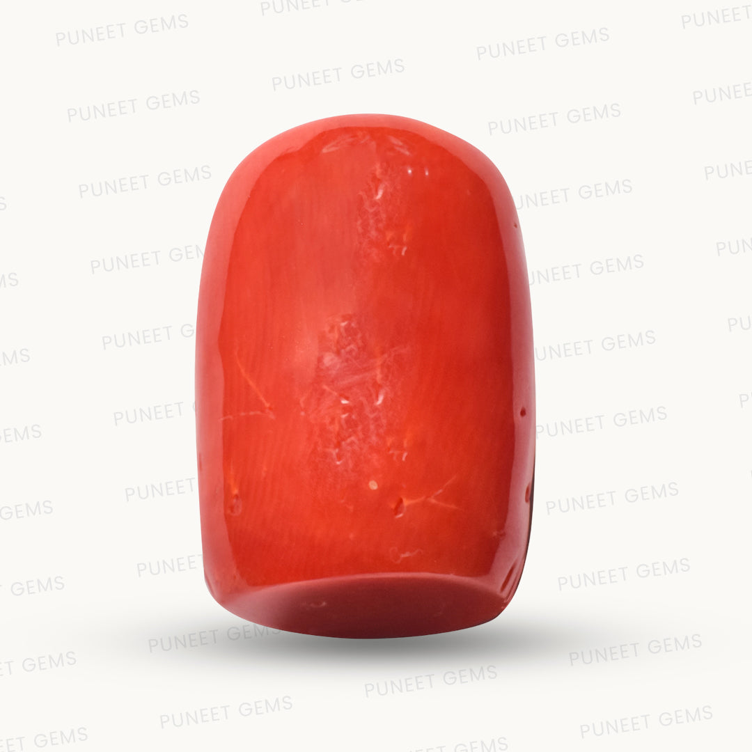 Coral Ganesh Gemstone Sculpture – Remover of Obstacles, Bringer of Strength & Success 19.80 CT