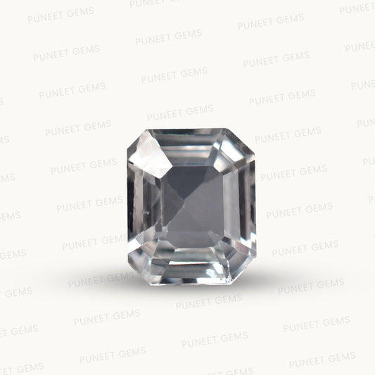 Natural White Sapphire Gemstone Online – Certified, Untreated & Ethically Sourced 2.04 CT