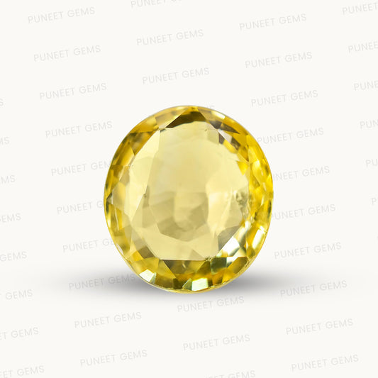 Natural Yellow Sapphire (Pukhraj) – Prosperity, Wisdom & Jupiter’s Blessing 2.05 CT