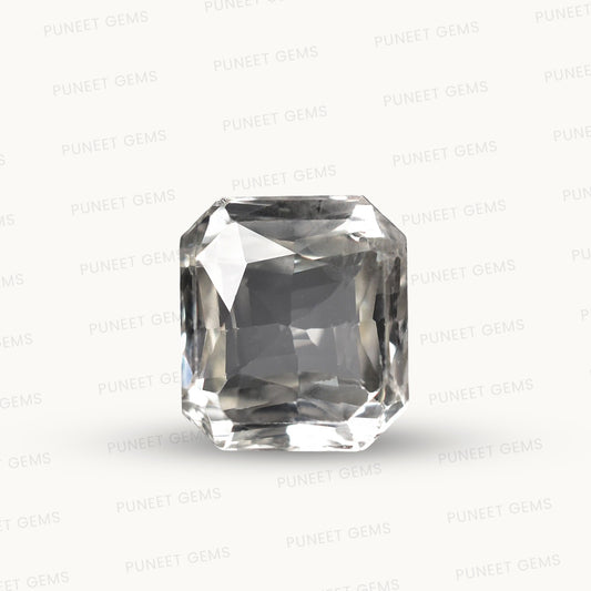 Natural White Sapphire Gemstone Online – Certified, Untreated & Ethically Sourced 2.05 CT