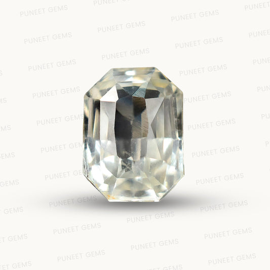 Natural White Sapphire Gemstone Online – Certified, Untreated & Ethically Sourced 2.08 CT