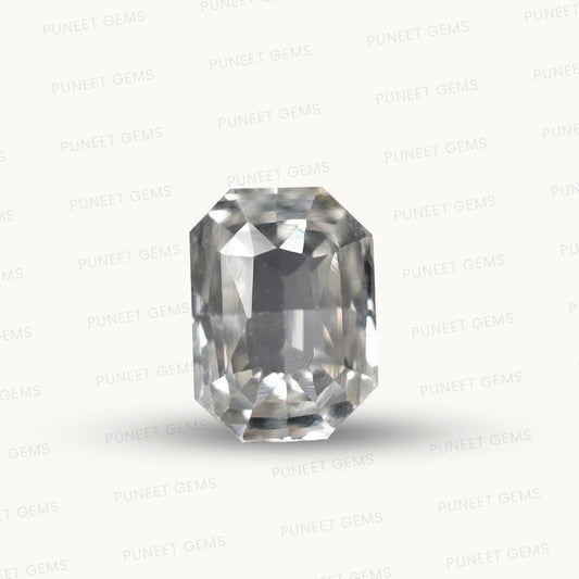 Natural White Sapphire Gemstone Online – Certified, Untreated & Ethically Sourced 2.08 CT