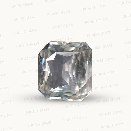 Natural White Sapphire Gemstone Online – Certified, Untreated & Ethically Sourced 2.17 CT